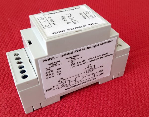 PWM1B - Isolated 1 Channel PWM to Analog Converter - Rev.4 - Image 2